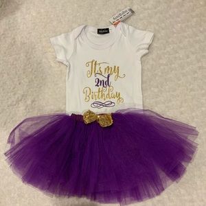 NWT It’s My 2nd Birthday Set